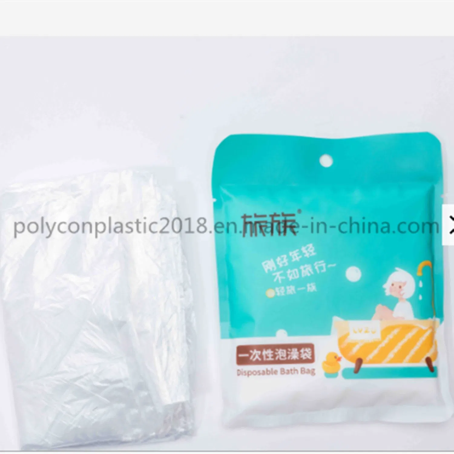Hotel Bath Tubs Disposable Bathtub Cover Liner HDPE Bags