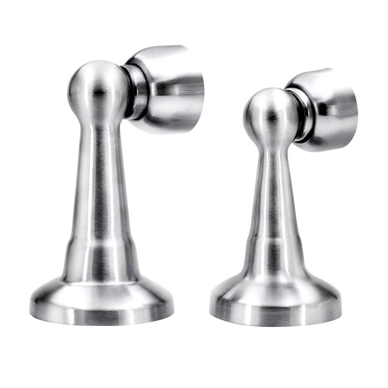 Thickened One-Piece Stainless Steel Door Draft Strong Magnetism Automatic Door Stopper