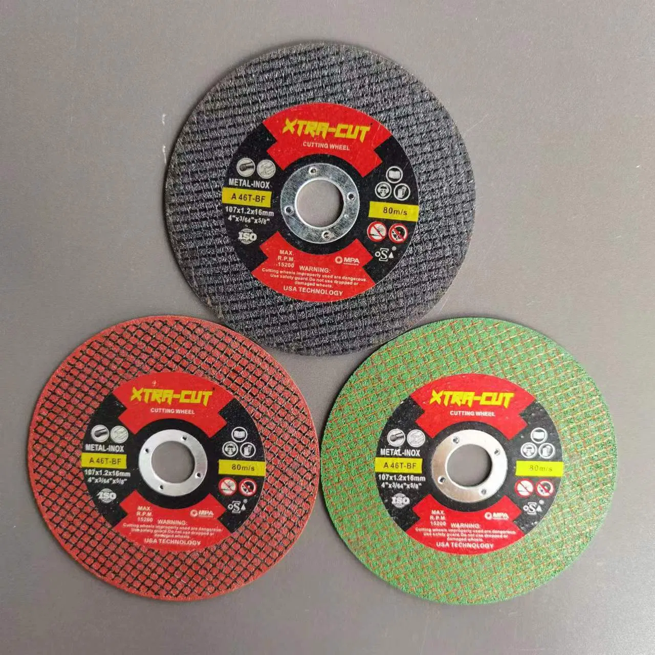 Hardware Tool Angle Grinder Abrasive Cutting Cut off Disc for Metal