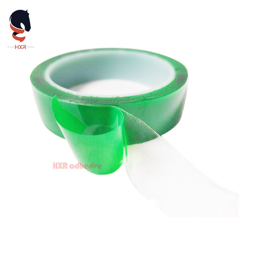 Green Release Film Heavy Duty Strong Adhesive Transparent Double Face Acrylic Tape