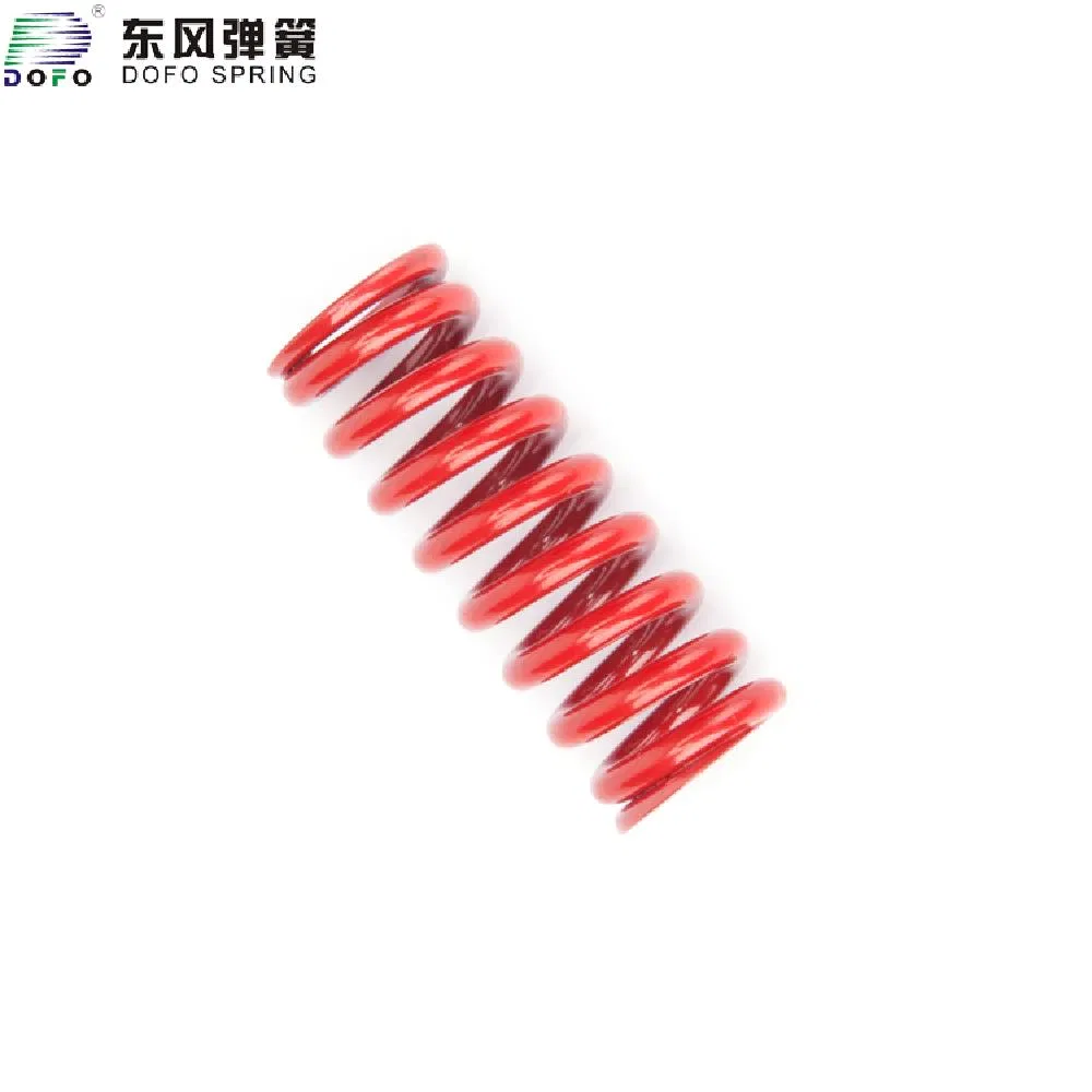 Silicochro Alloy Steel Red Painting Clutch Plate Compression Spring