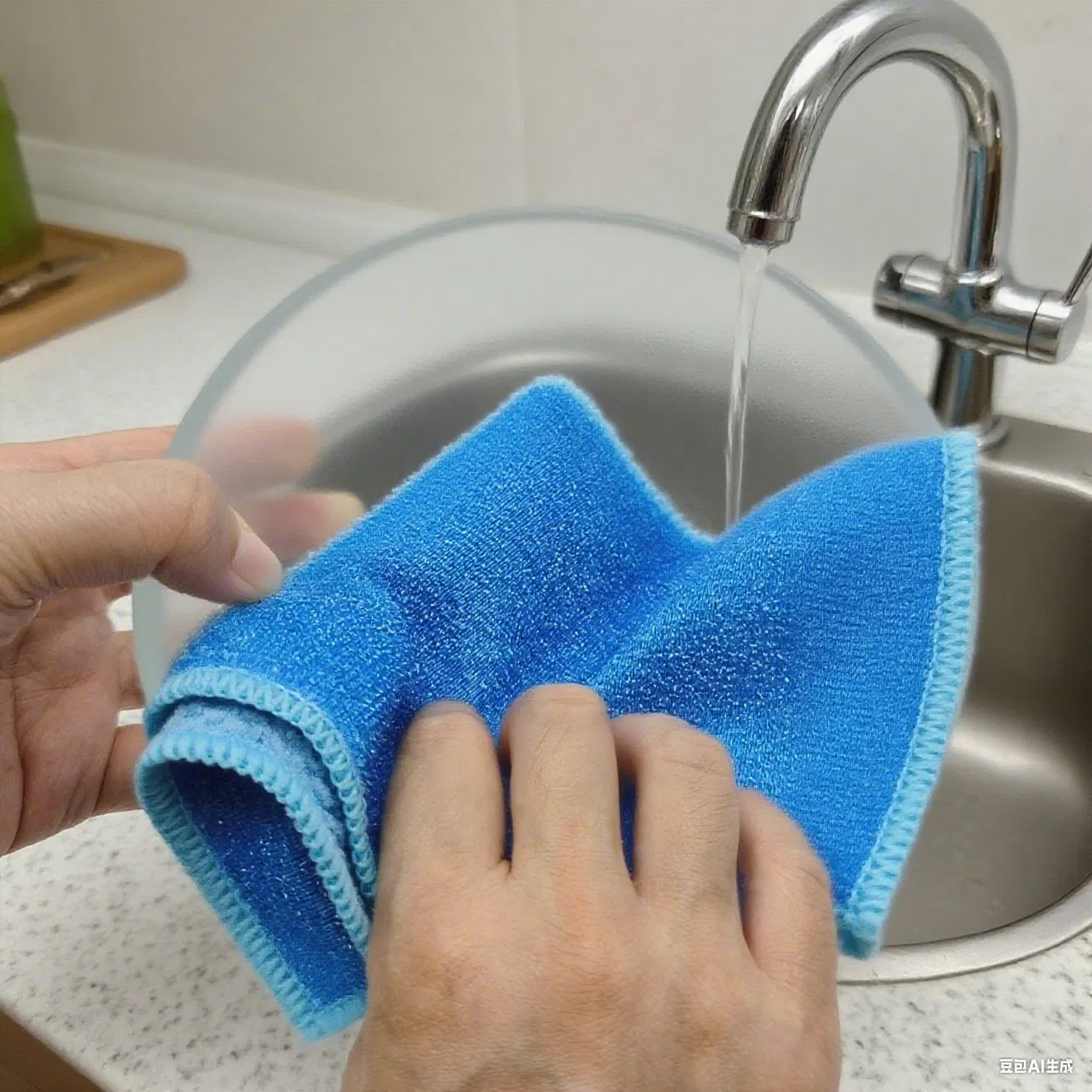 Ultra-Soft Microfiber Dishcloths for Kitchen and Dining Clean