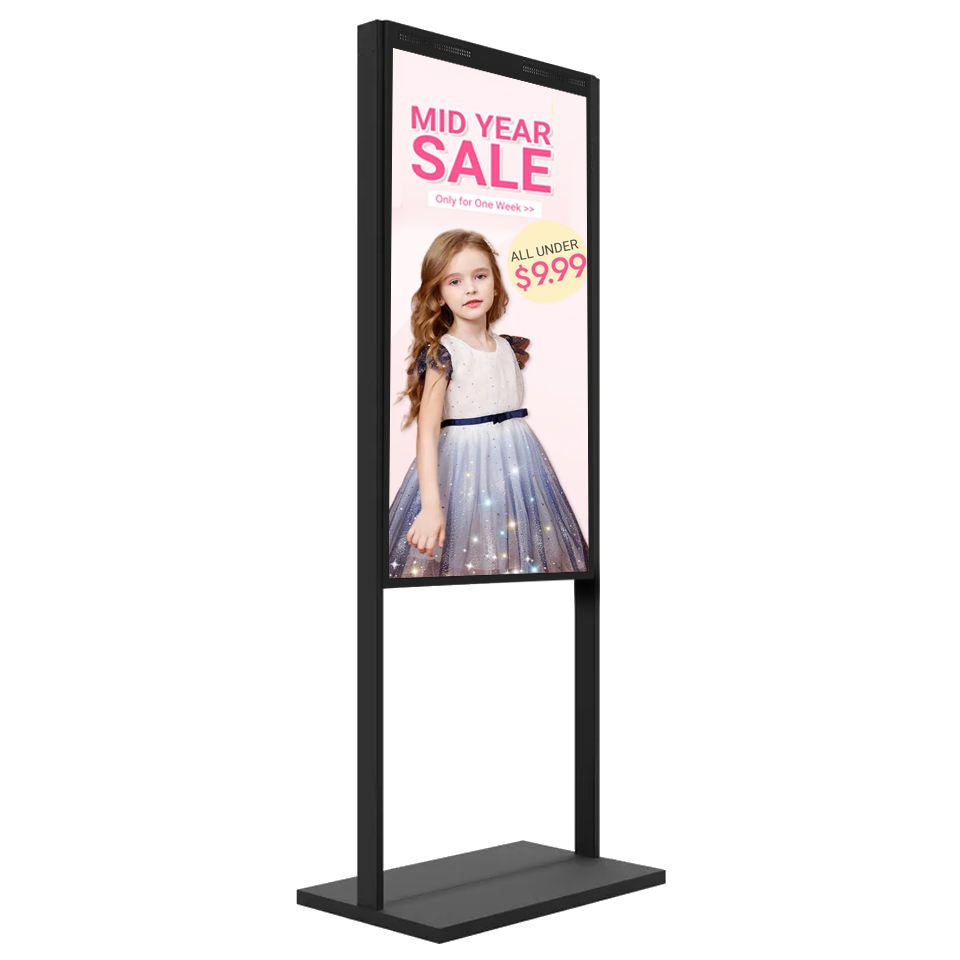 55inch Outdoor 2500 Nit Double-Sided LCD Panels Freestand LCD Display
