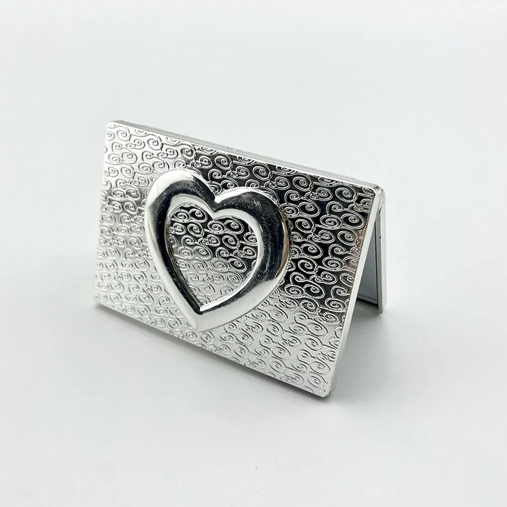 Custom Smooth Opening and Closing Reusable Portable Metal Compact Mirror