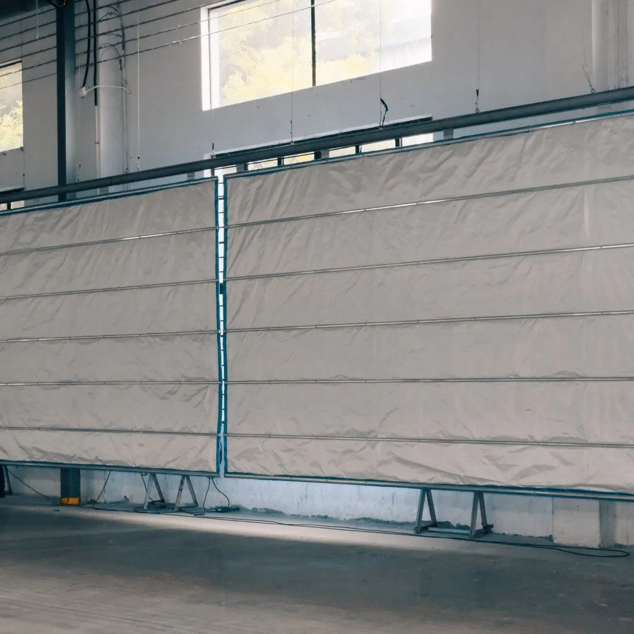 Theft-Resistant Double-Curtain Roller Shutters for Warehouses and Storage Rooms