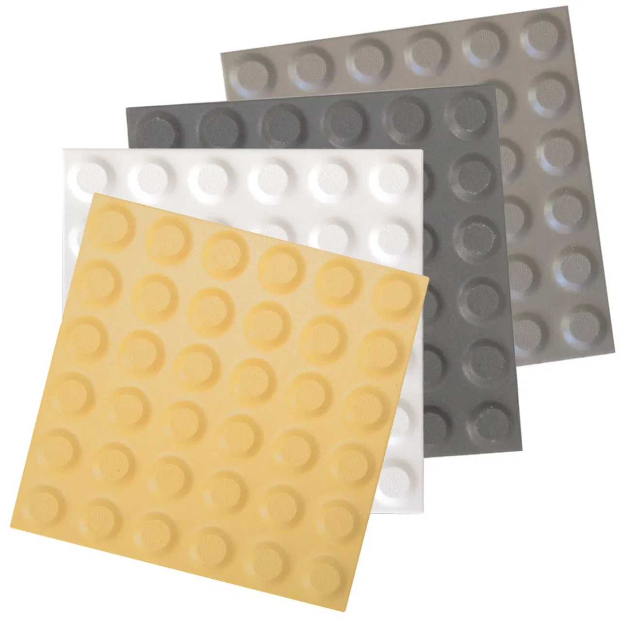 PVC TPU TPE Rubber Tactile Paving Tile for The Blind