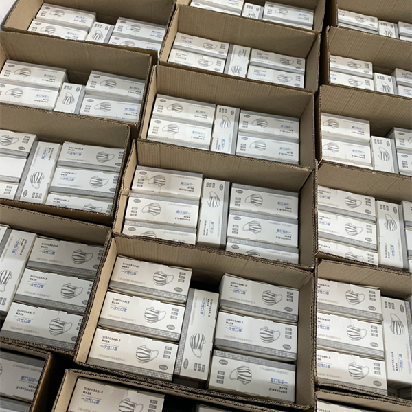 China Factory Supply Anti Influenza Virus Children Junior Kids Mask in Stock Selling Disposable Bule/White Non-Woven Masks