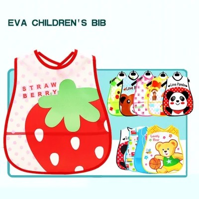 Eco-Friendly EVA Baby Bib Waterproof Bib