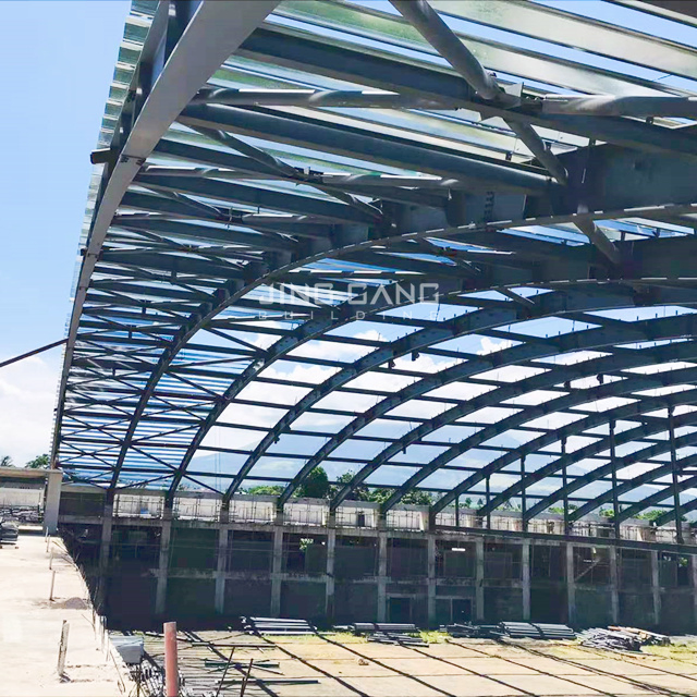 Modular Pre-Engineered Light Portal Frame Steel Garage