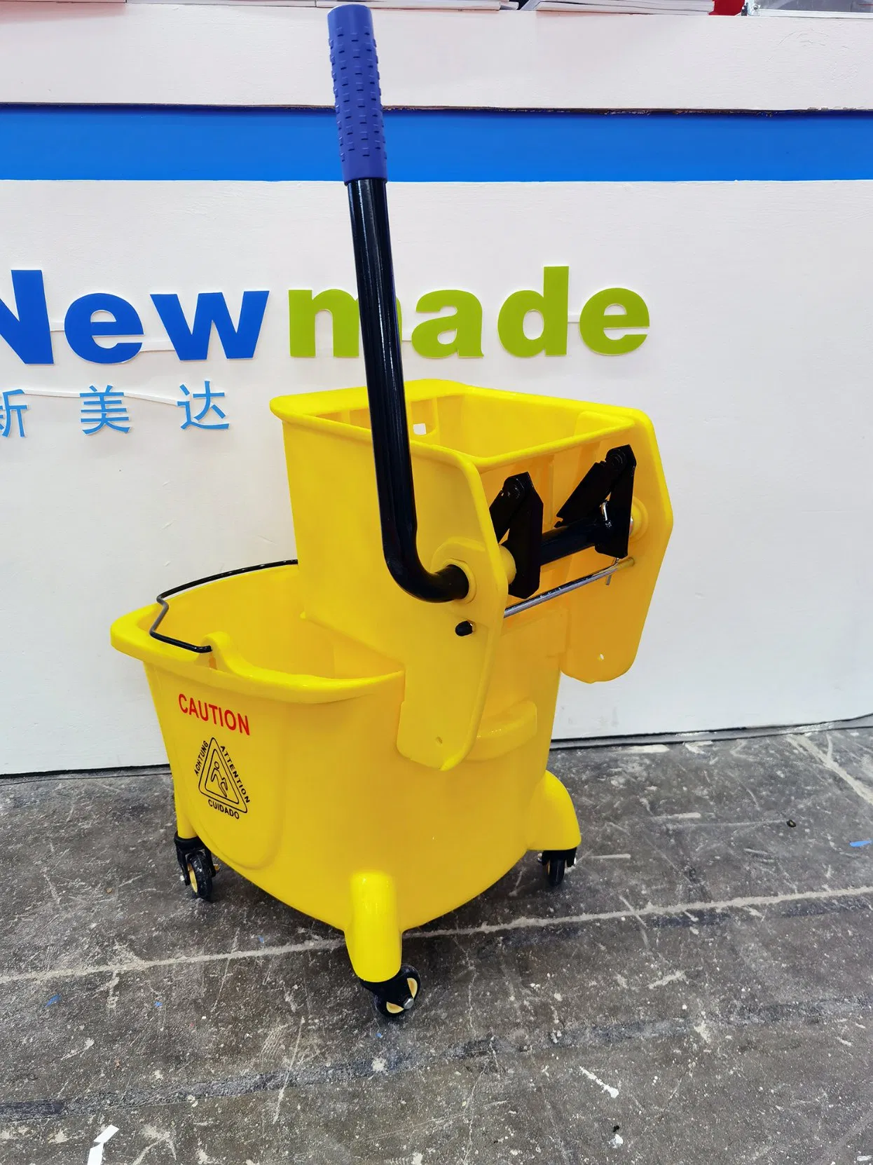 Supply Side-Press Multi-Function Mop Wringer Trolleys Bucket