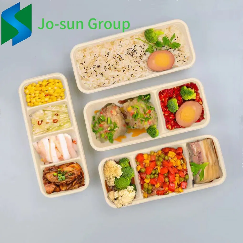 Jo-Sun Disposable Cornstarch Lunch Food Packaging Box