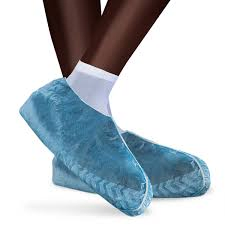 Shoe Booties Non Slip Recyclable Home Clean Disposable Shoe Covers Non Woven Anti Slip Overshoes Durable Hygienic Foot Booties Covers