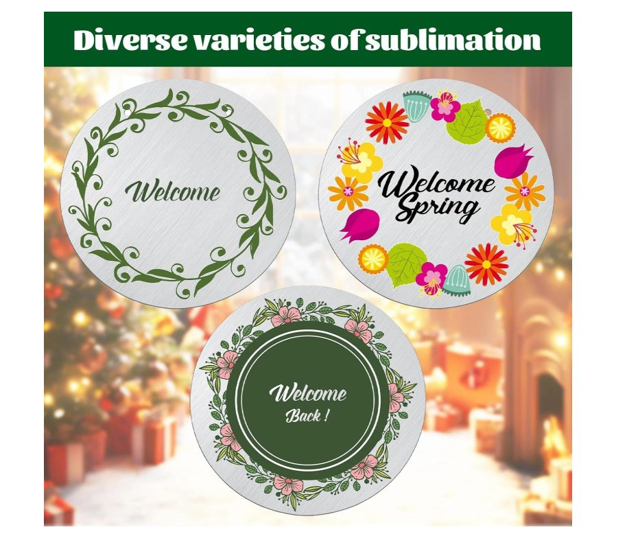 Заготовки для сублимации, круглые дверные подвески