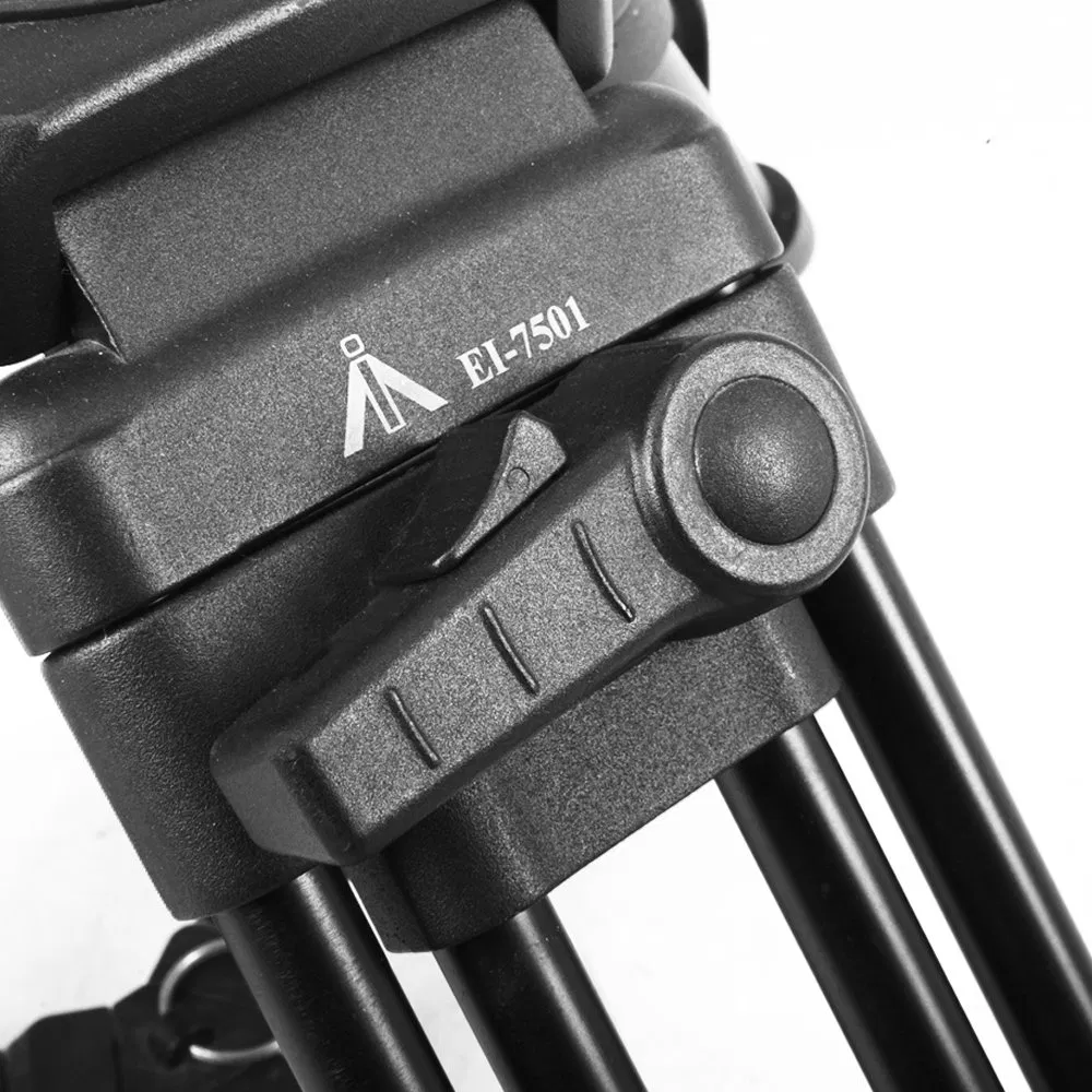 E-Image 50kg Payload 75/100mm Bowl One Stage Aluminum Baby Tripod (EI7501)