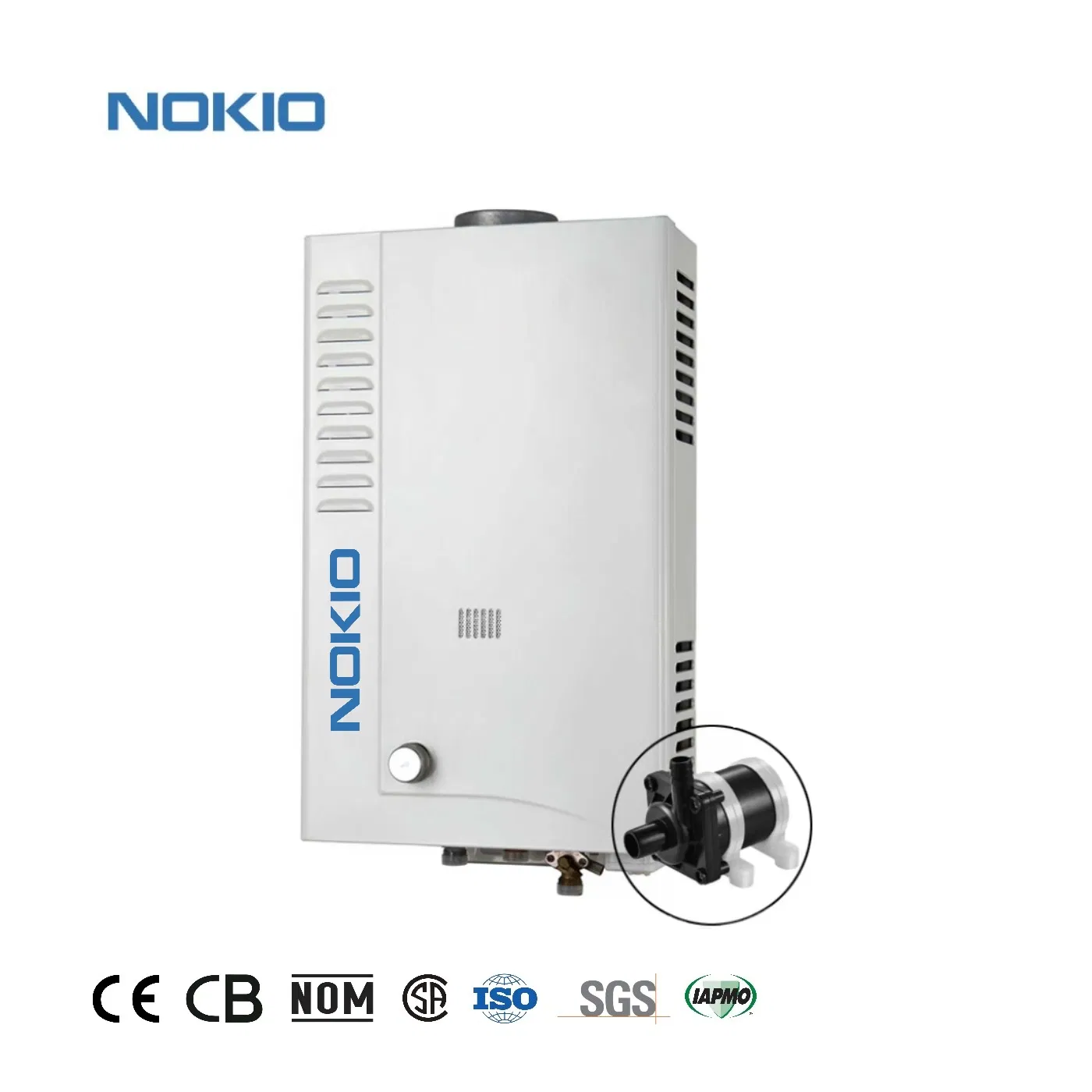 Seconds Hot Water Pump Machine Smart Inverter Instant Gas Water Heater
