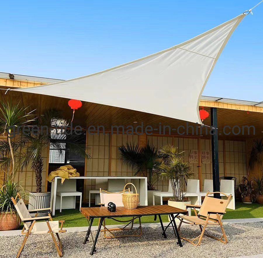 UV Protection Awning Waterproof Sunshade Net Sail for Swimming Pool Home Garden