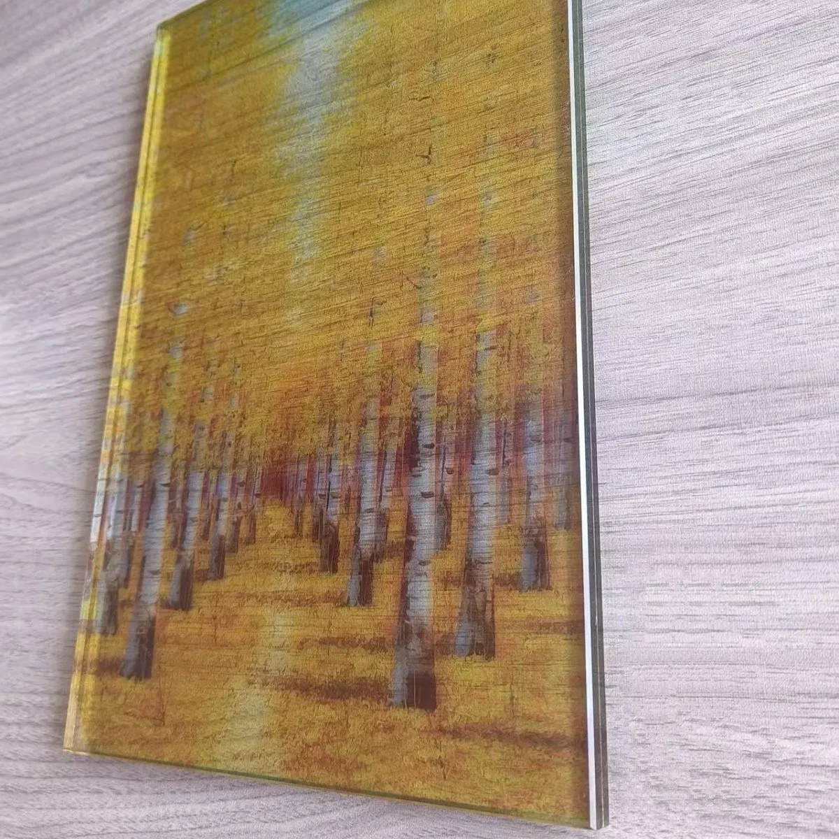 Qingdao Factory Silk Printing Glass/ Digital Printing Glass /Silk Screen Printed Glass Frosted Printed Glass Accept Custom