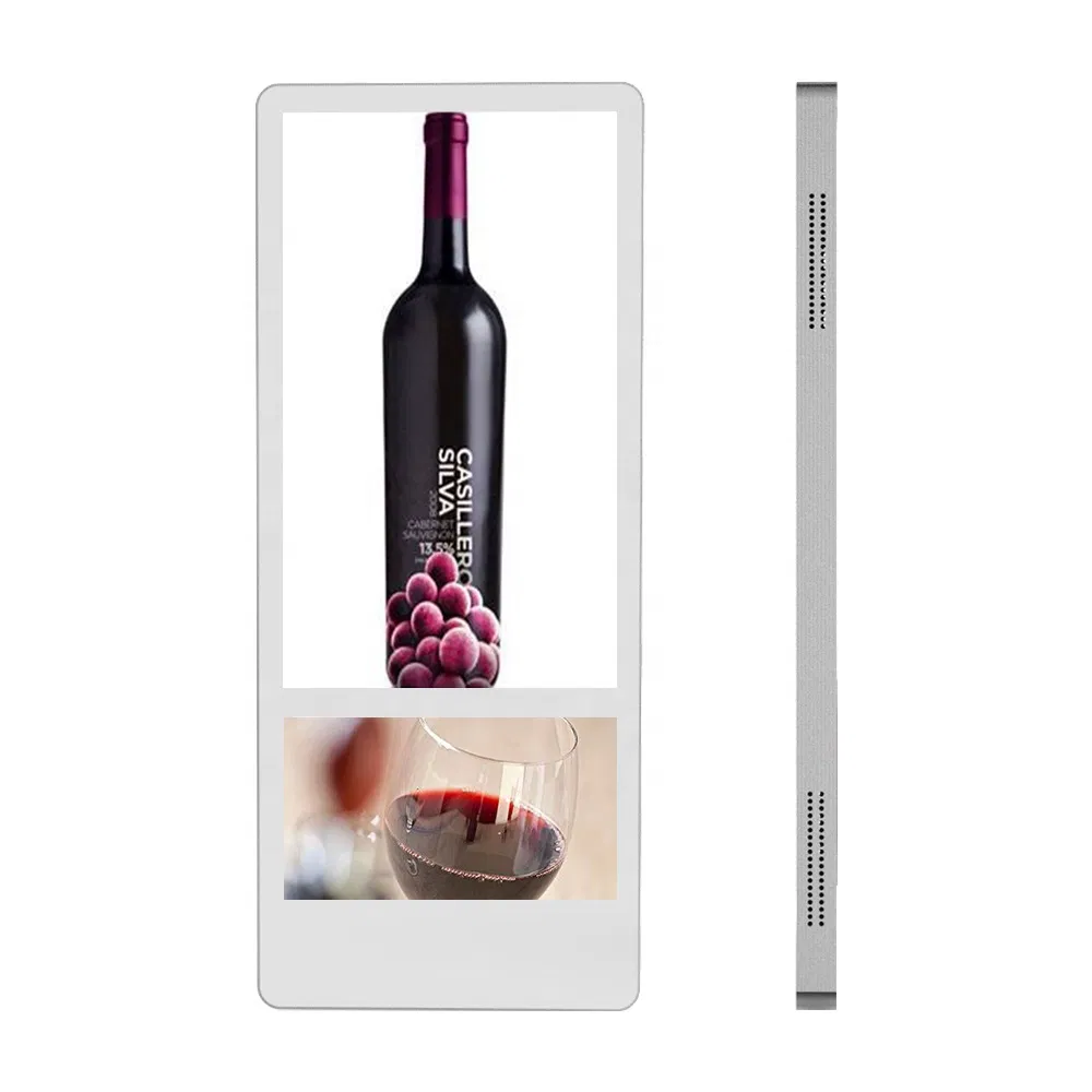 23.6′ ′ +19′ ′ Multimedia Advertising Player Passenger Ad Player Elevator Screen WiFi Network HD Digital Signage TFT LCD Display