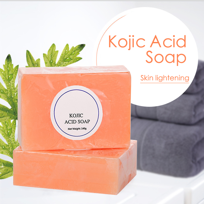 Hot Selling Handmade Organic Brightening Lightening Bath Soap Kojic Acid Soap