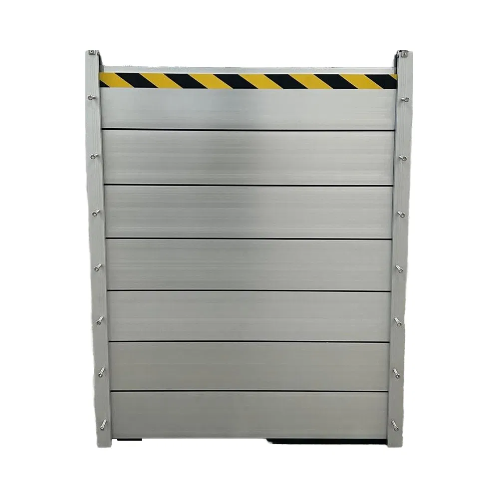 Demountable Flood Barrier with Customized Size High-Strength Water Barrier