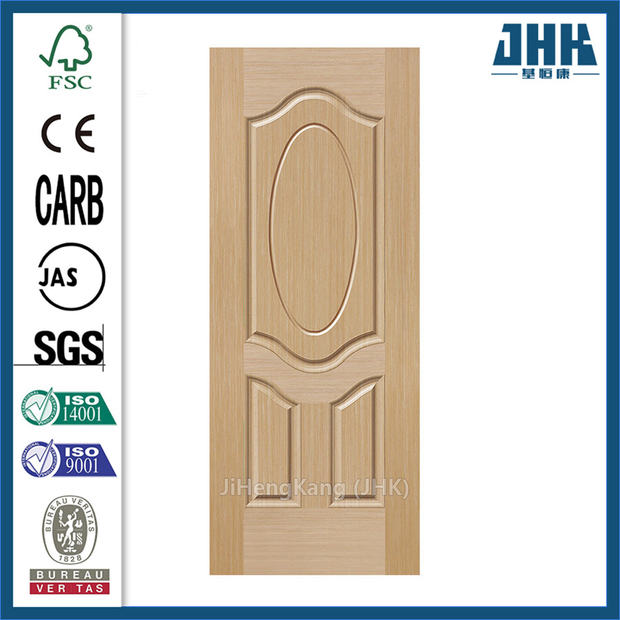 Jhk-M04 New Design Home Moulded Wooden Veneer Door Skin