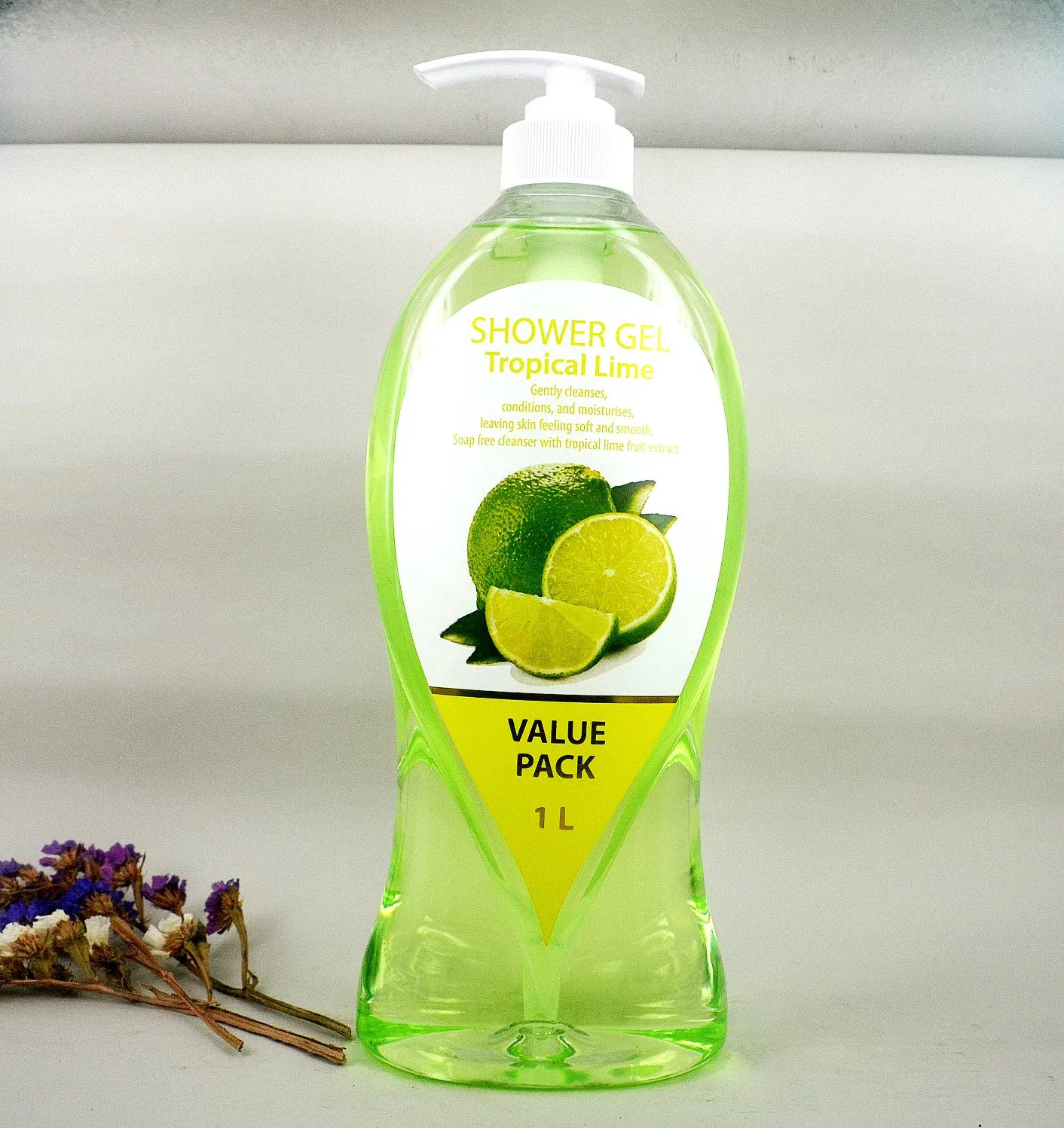 1L Deep Moisture Body Wash/Body Soap Raspberry