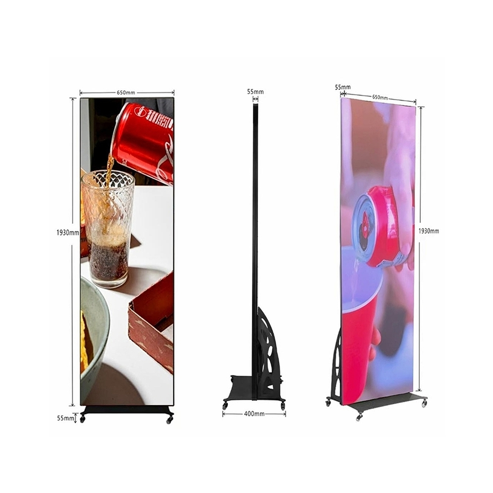 Indoor P2.5 LED Digital Signage Advertising Full-Color Digital LED Poster for Customizable Event Setup Solutions