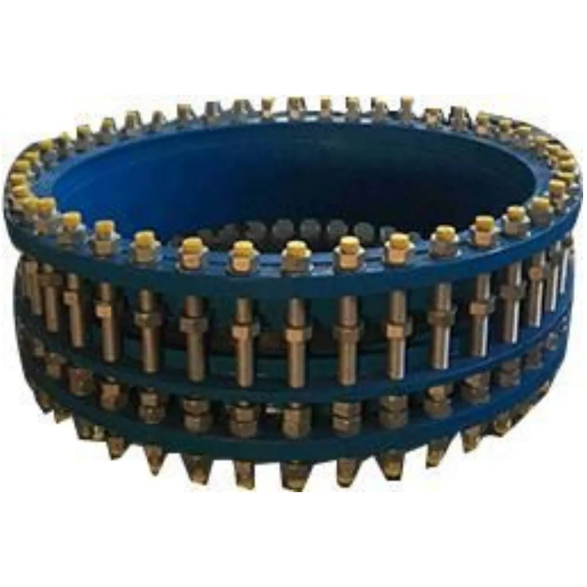 OEM Ductile Iron Pipe Fittings Double Flange Force Transfer Flexible Dismantling Joint