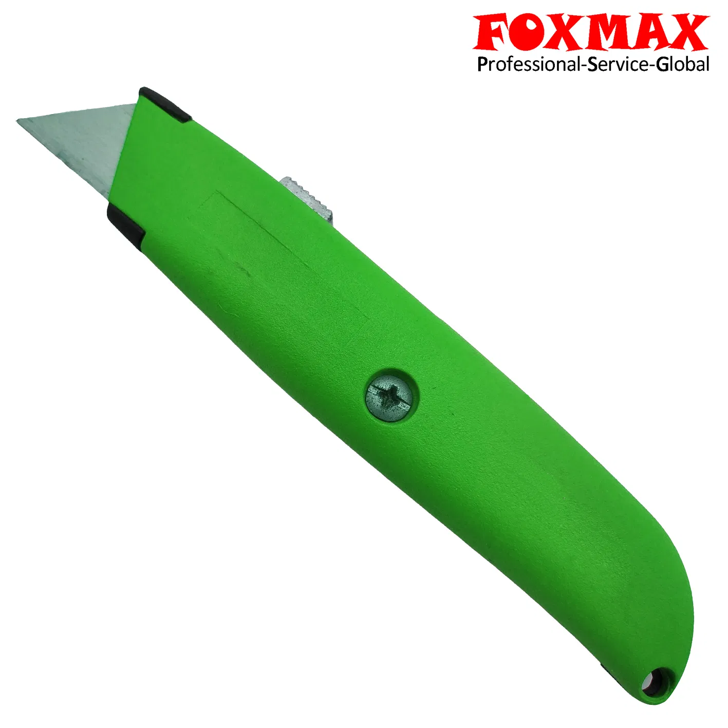 Double Color Plastic Handle Paper Box Cutter Utility Knife (Fuk-22)