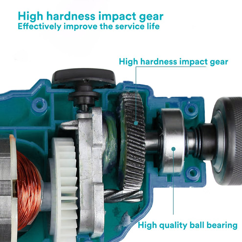 Populus New Arrival Industrial Quality Impact Drill Power Tools 500W/0-3000rpm 13mm Impact Drill for Vietnam Market