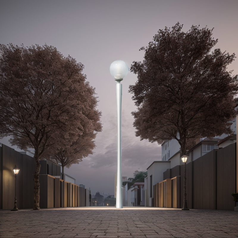 Anodized Aluminum Flag Mast with Alloy