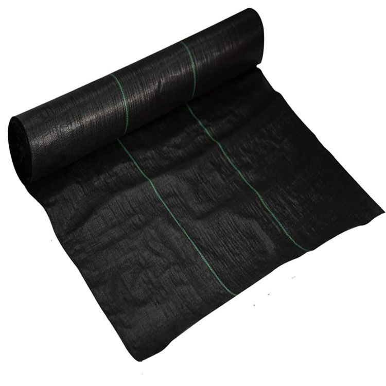 90GSM Woven Weed Mat, Garden Landscaping Fabric Roll Weed Block Gardening Mat