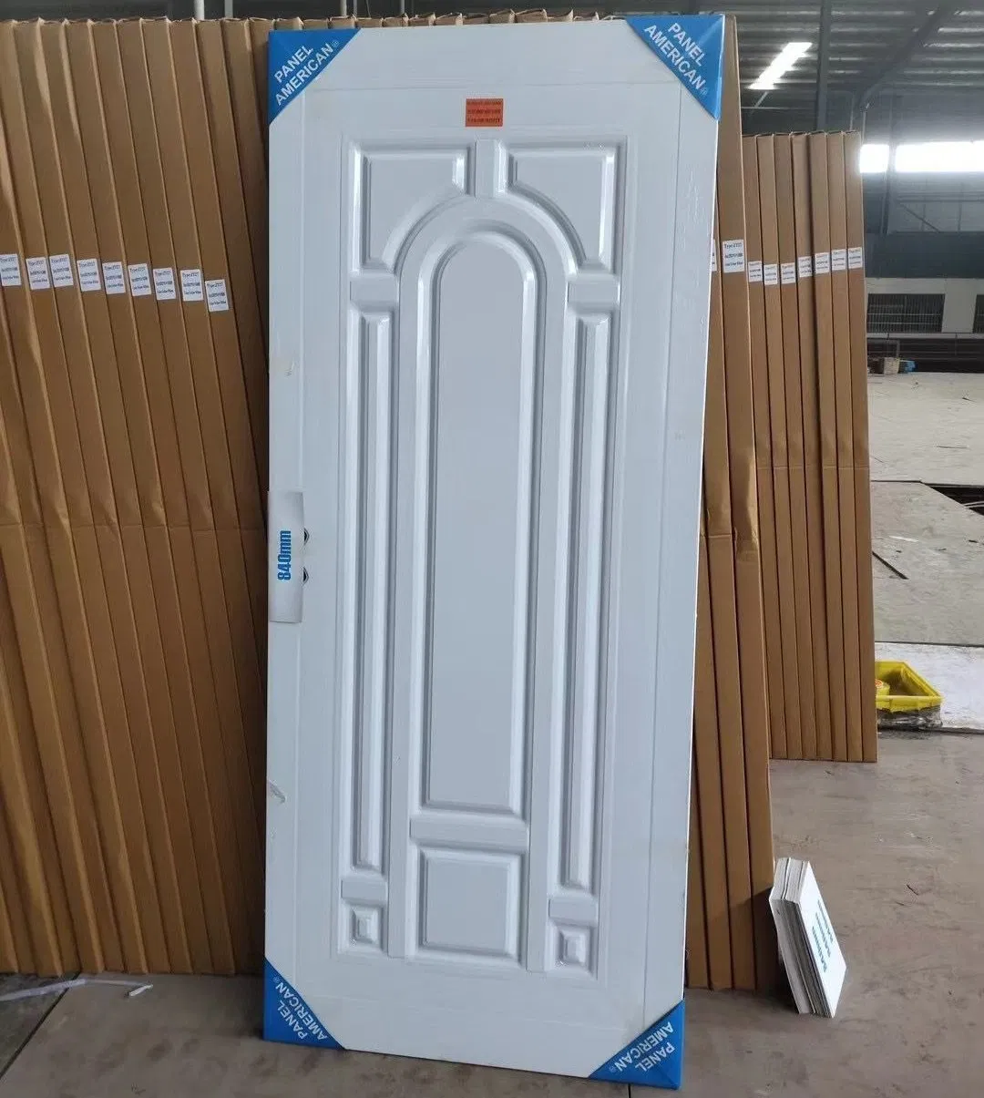 New Modern Cheap America Panel Steel Interior Security Door