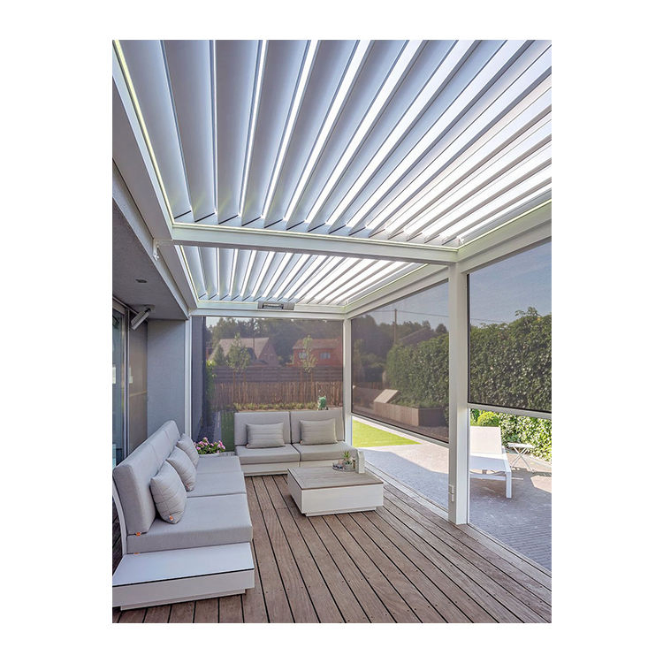Insulated Glass Garden Sun Room Aluminum Dly House Open Air Veranda Sunroom