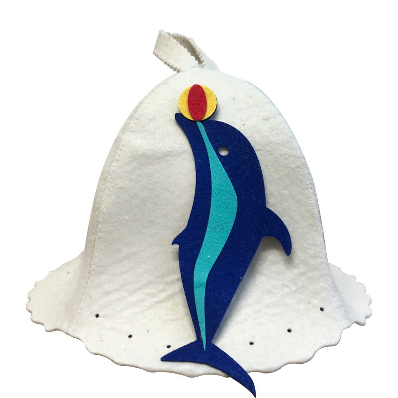 100% Wool Felt Unisex Sauna Hat – Ideal for Bathing, Steaming, and Finnish Sauna Sessions.