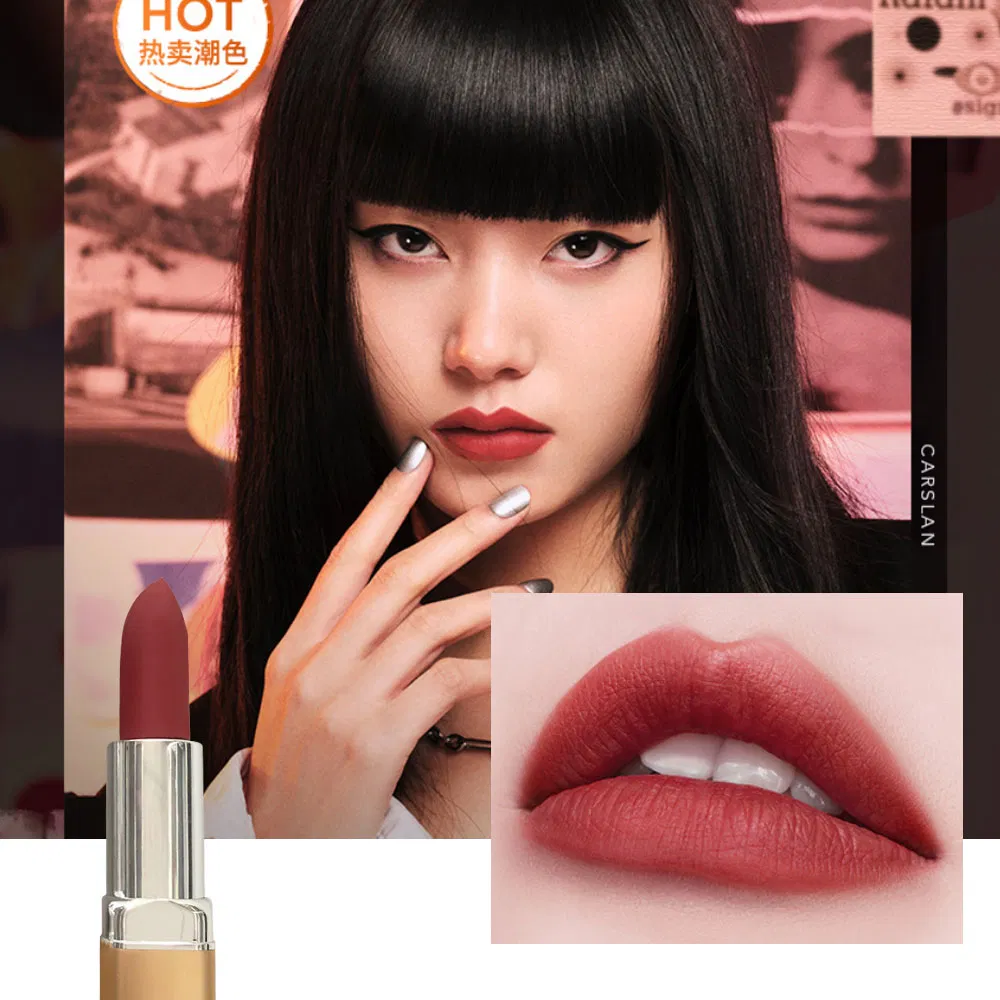 Make Your Own Cosmetics Makeup 35 Colors Lip Stick Vegan Custom Waterproof Matte Private Label Lipstick Sample Free Lipsticks