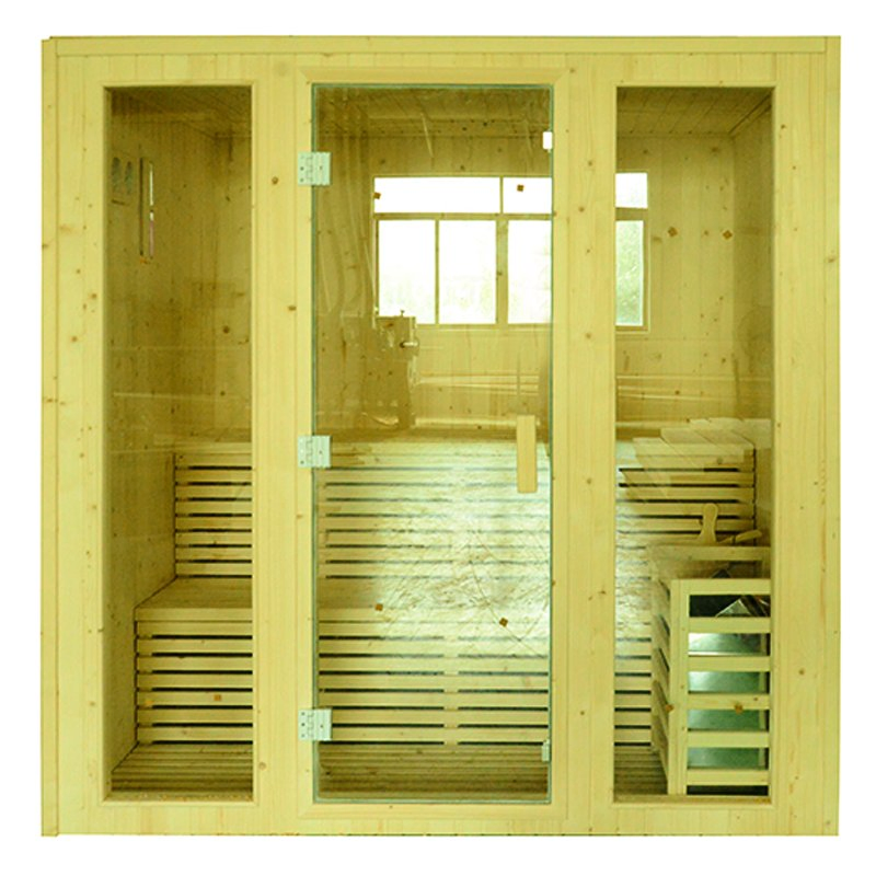New Design Wood Steam Sauna House, Fashion Nudist Sauna Room, Mini Outdoor Sauna Room for Sale (SR118)