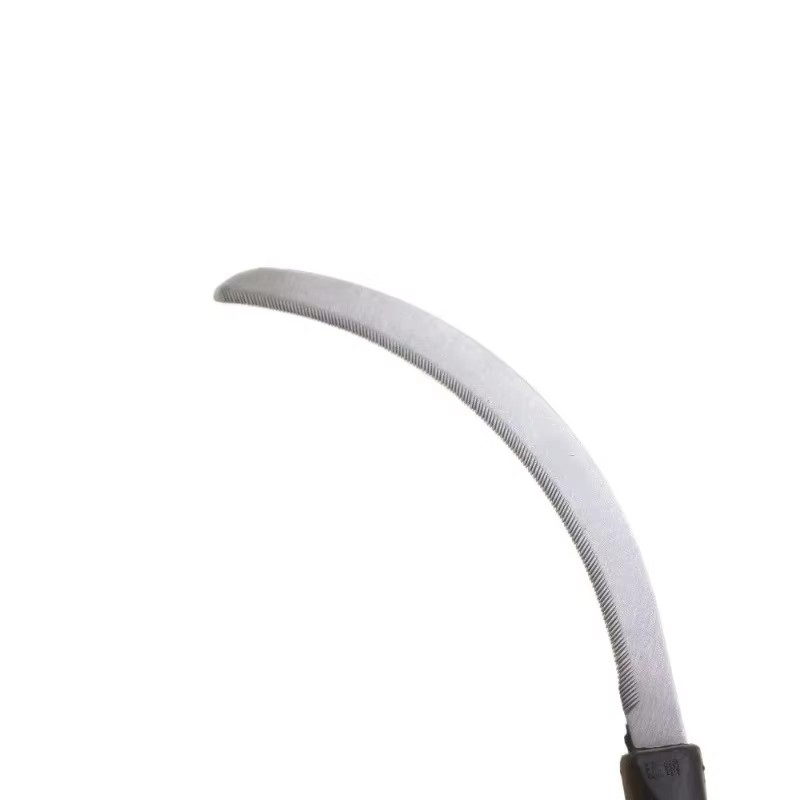 Серп садовый изогнутый с зубчатым лезвием