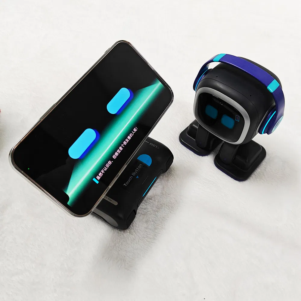 Phone-Powered Robot Stand – Smart Desk Toy with Dynamic Emotions Looi Desktop Companion Robot