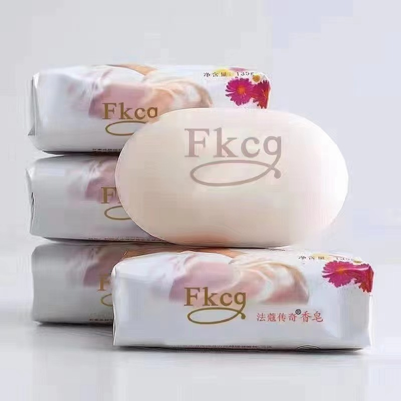 Toilet Soap with Paper Wrap for Bathing Using
