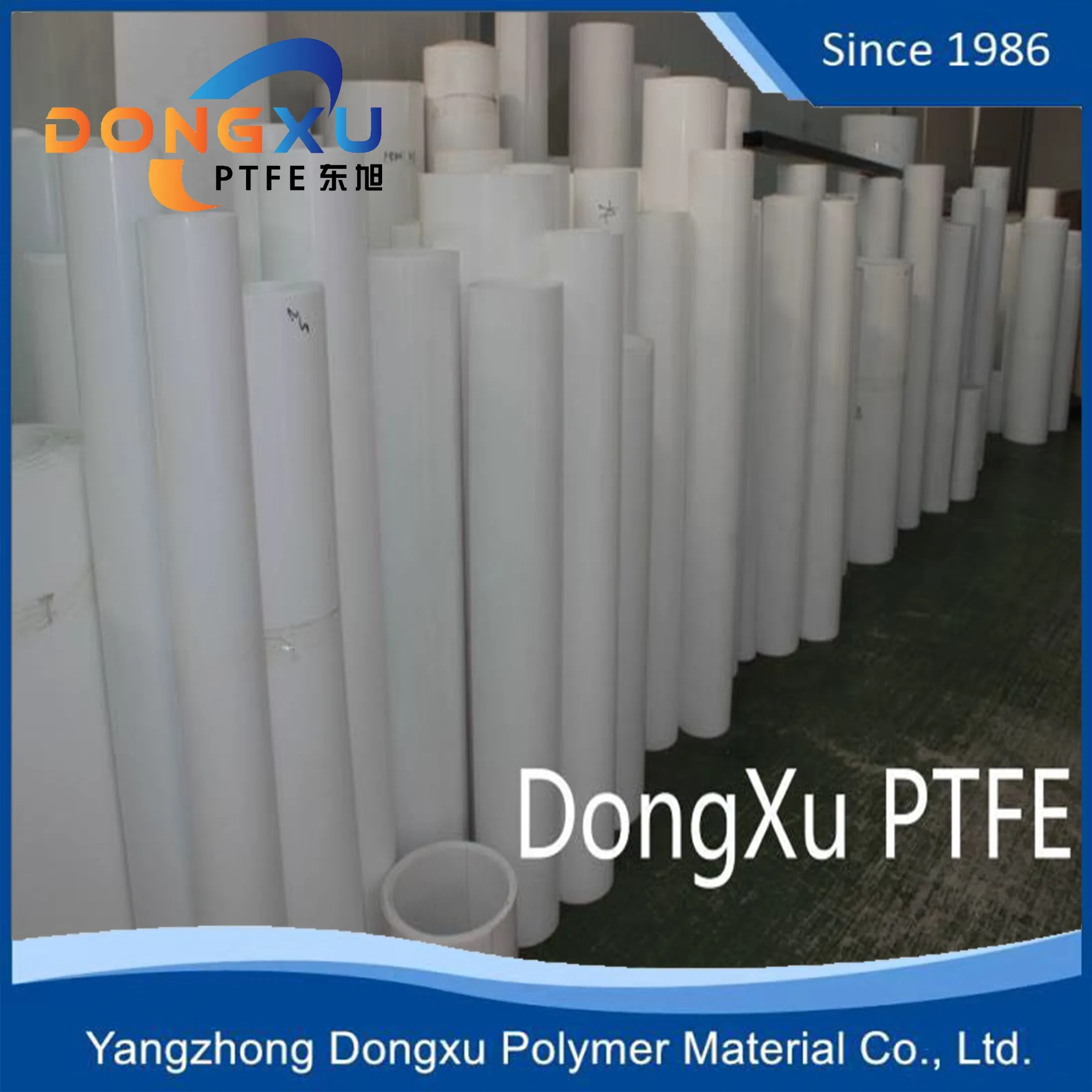 Factory 100% Virgin Skiving Molded PTFE/F4 Plate Plastic Sheet