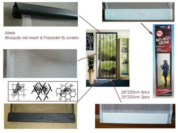 Hexagonal Holes Polyester Door Curtain