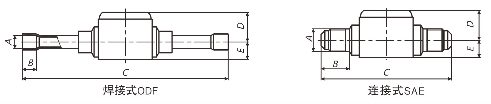 Refrigeration R22 R134A AC Sight Glass for Air Conditioner