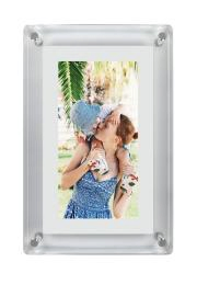 Цифровая фоторамка 5/7 дюймов, акрил, горизонтальный и вертикальный экран
