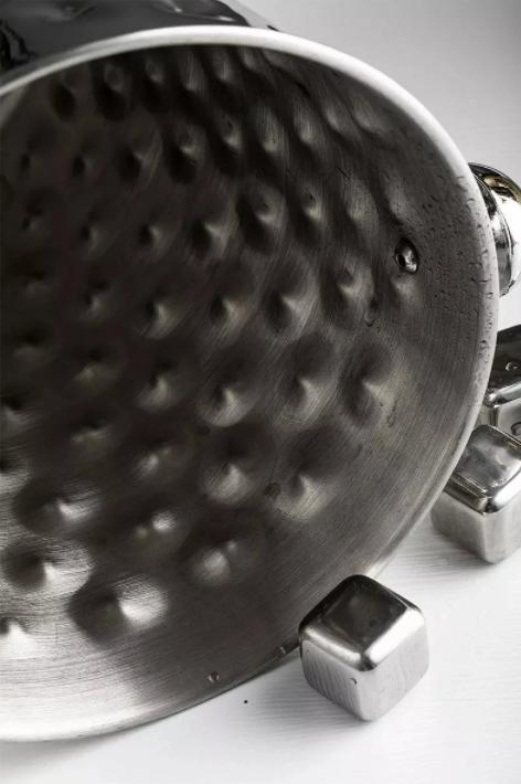 Stainless Steel Hammered Ice Wine Champagne Bucket Cooler Bucketarry