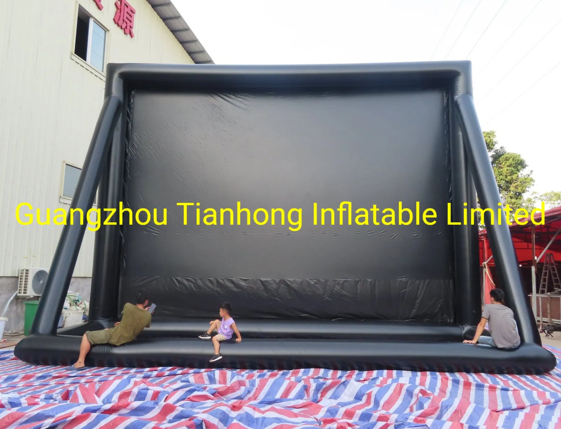 Outdoor Giant 8X6m Inflatable Projector Movie Screen