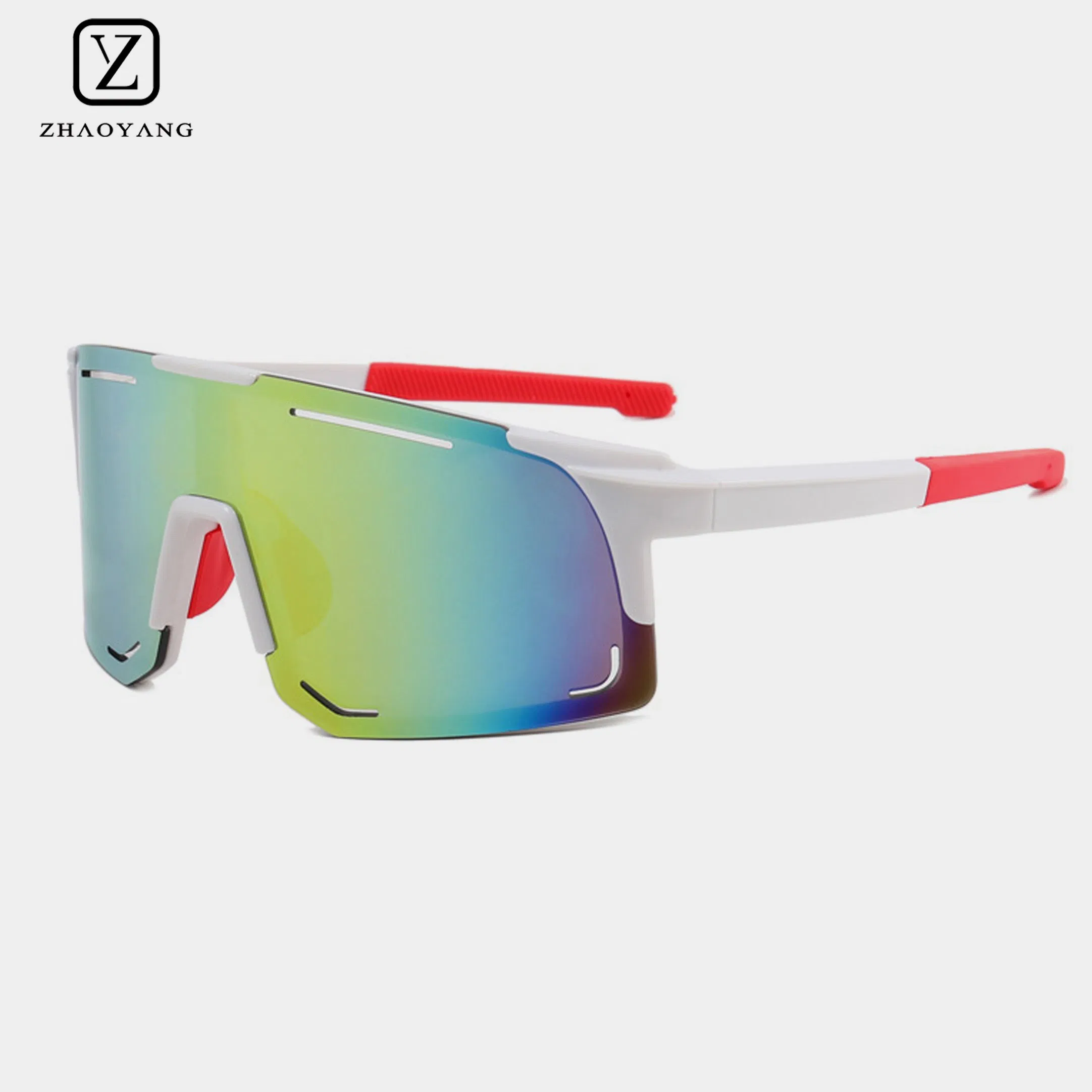 Sport Sunglass Eyewear with Impact-Resistant PC Lens and Custom Branding