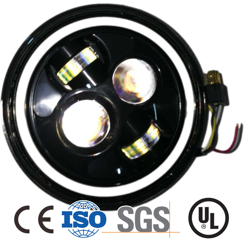 Круглая LED фара 7 дюймов для Harley Davidson