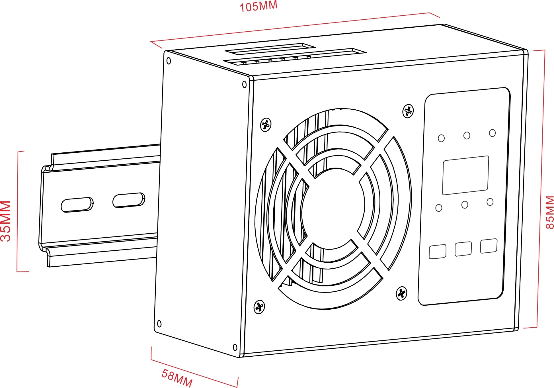 Industrial Carbinet Dehumidifier 20W-80W Electric grid cabinet Dehumidifier