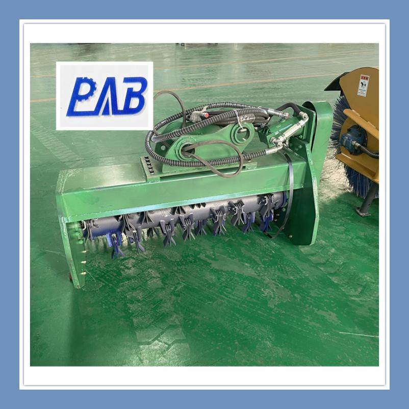 Навесная косилка-измельчитель для экскаватора